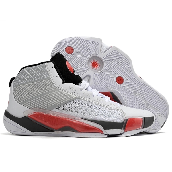 Air Jordan 38 White Grey